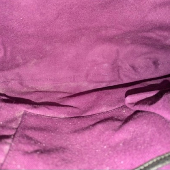 Burberry Black/White Nova Check Canvas And Leather Buckle Hobo - Picture 10 of 17